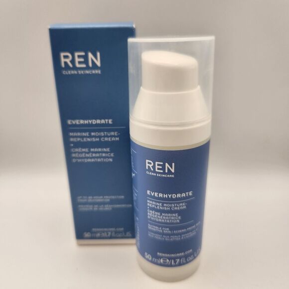 REN Clean Skincare Everhydrate Marine Moisture-Replenish Cream 1.7fl.oz - Picture 1 of 5
